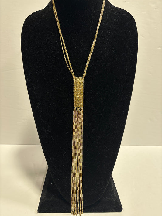 Necklace Lariat & Y-drop By Inc