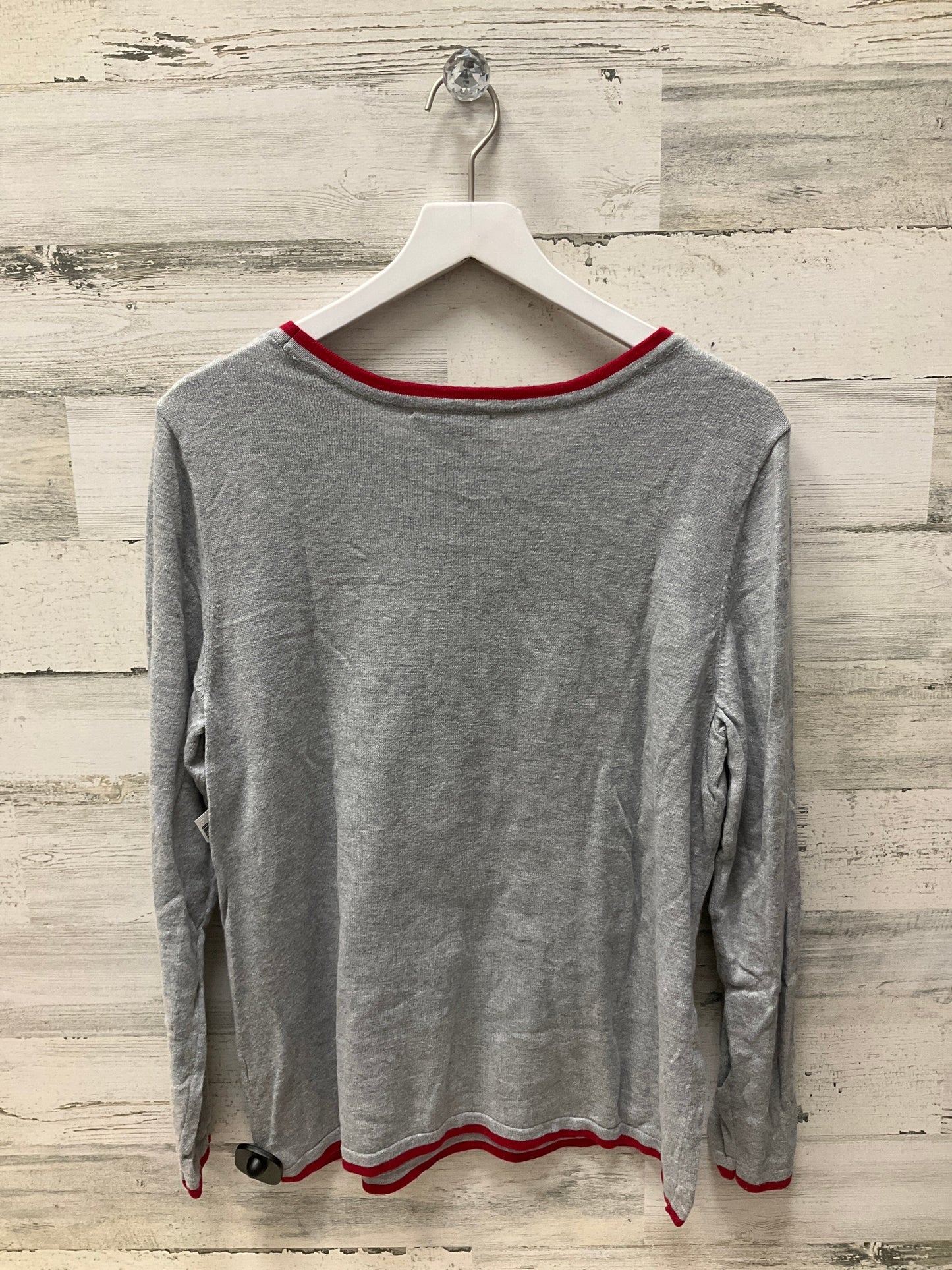 Holiday Top Long Sleeve By Christopher And Banks  Size: L