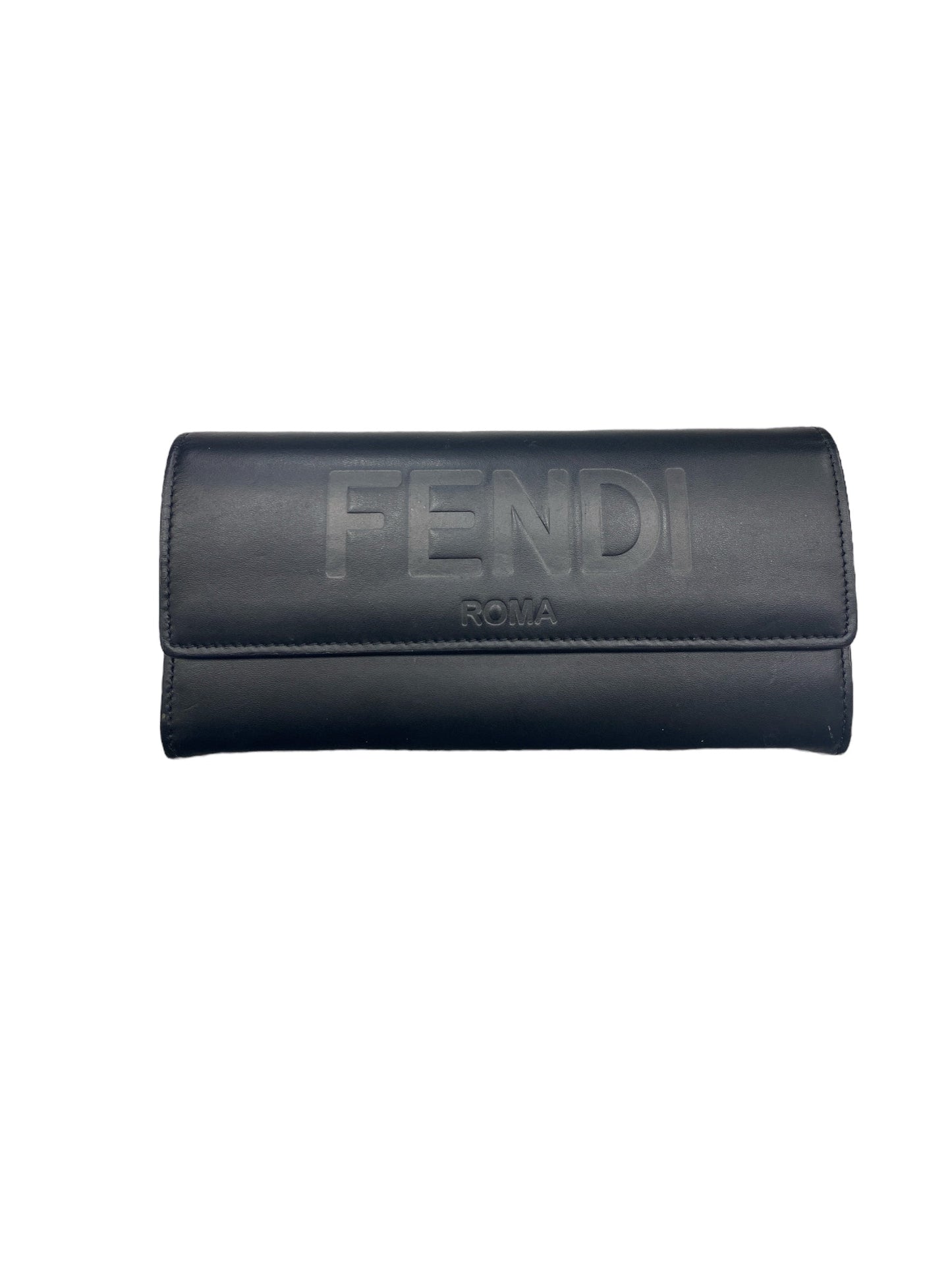 Wallet Luxury Designer By Fendi  Size: Large