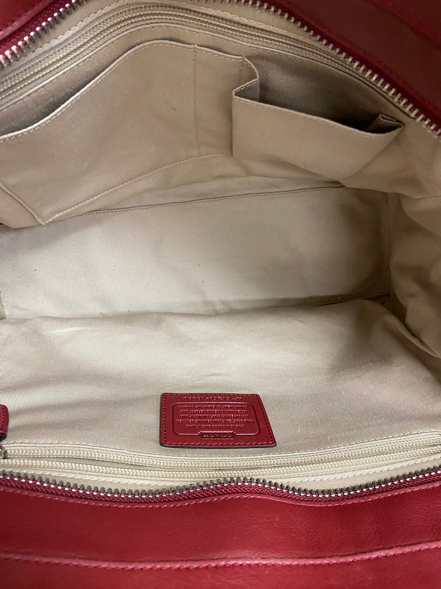 Handbag Designer By Coach  Size: Large