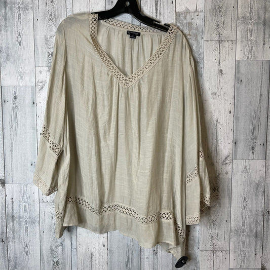 Top Long Sleeve By New Directions  Size: 1x