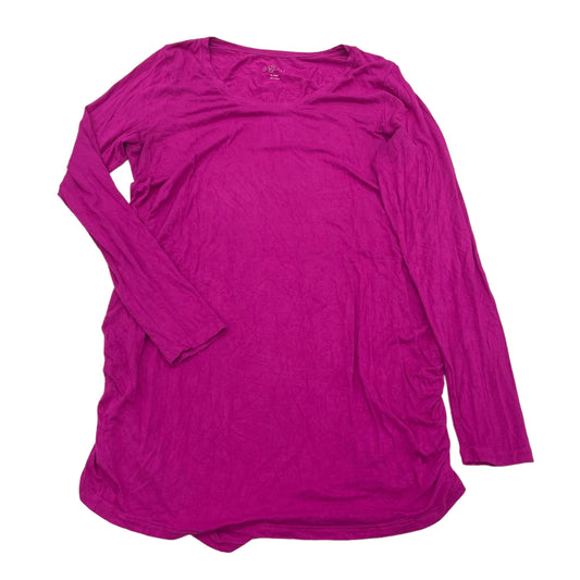 Maternity Top Long Sleeve By A Glow  Size: Xl