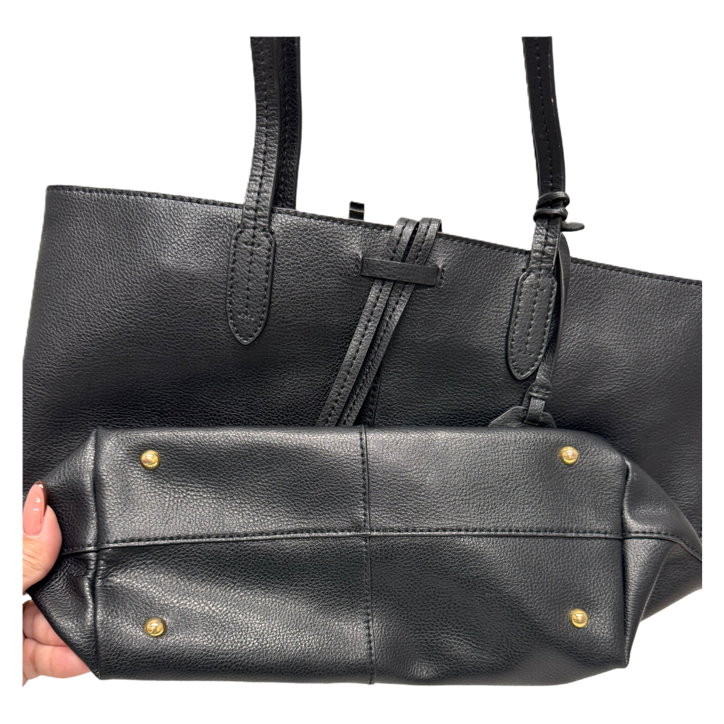Handbag Leather By Lauren By Ralph Lauren  Size: Medium