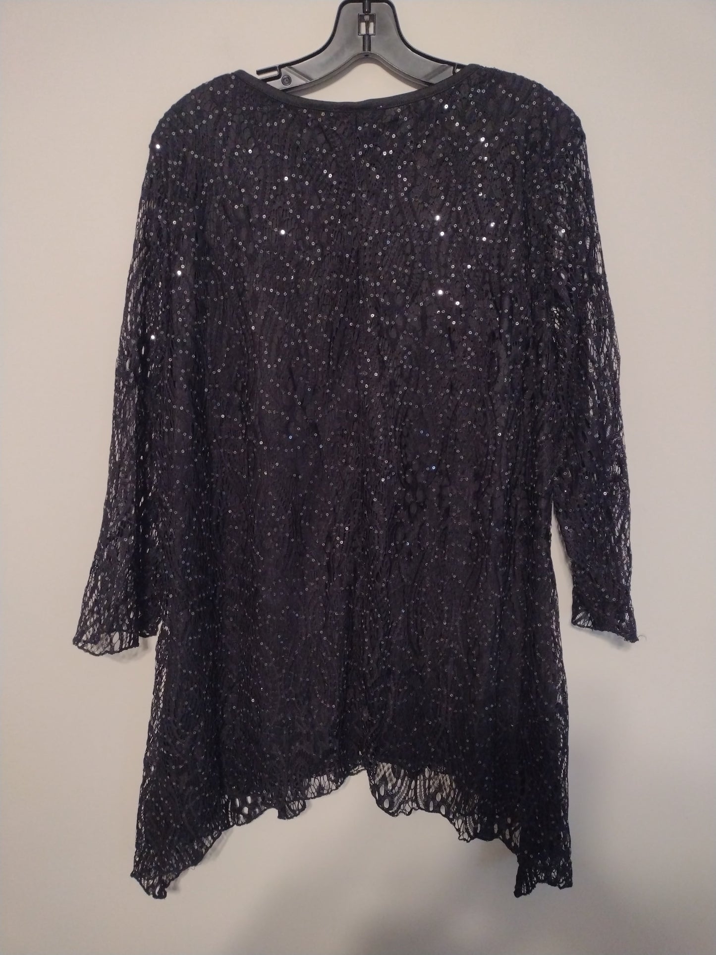 Top Long Sleeve By Brittany Black  Size: 2x