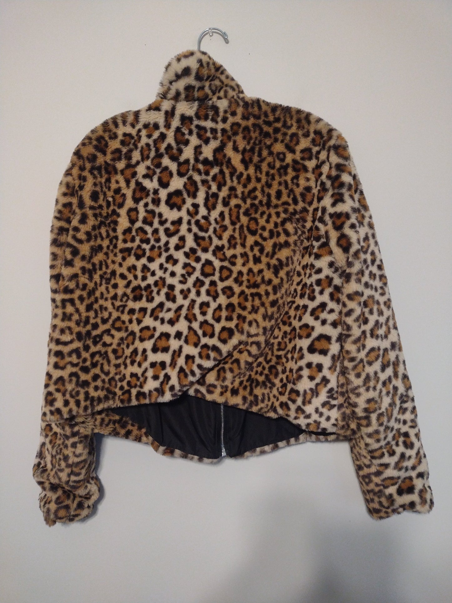 Coat Faux Fur & Sherpa By Cmf  Size: L
