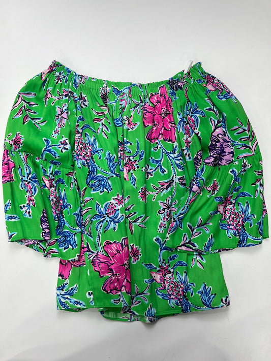 Blouse Long Sleeve By Lilly Pulitzer  Size: Xxs