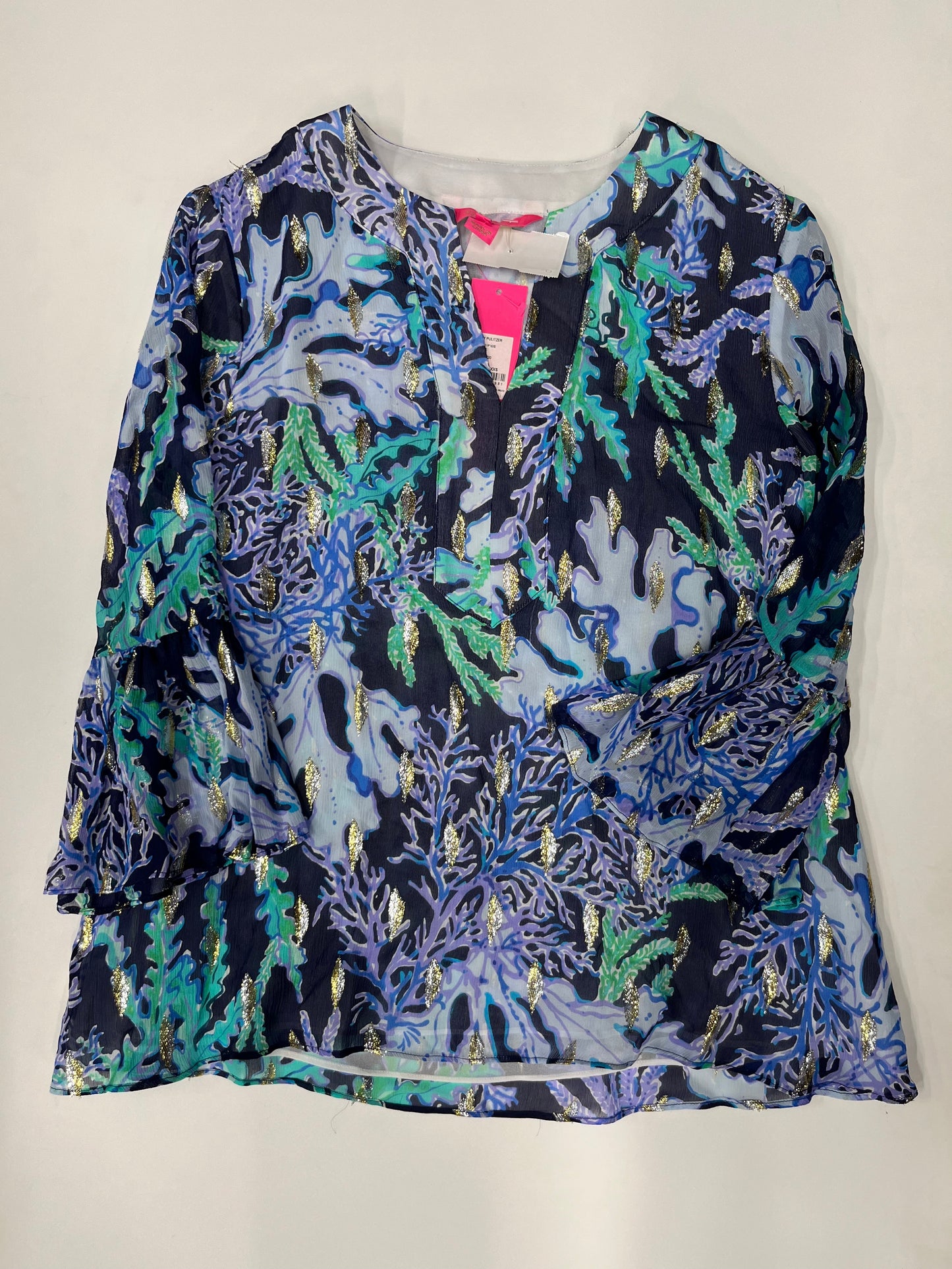 Blouse Long Sleeve By Lilly Pulitzer NWT  Size: Xxs