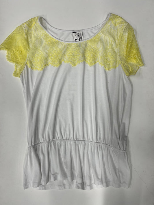 Blouse Short Sleeve By Ann Taylor NWT  Size: M