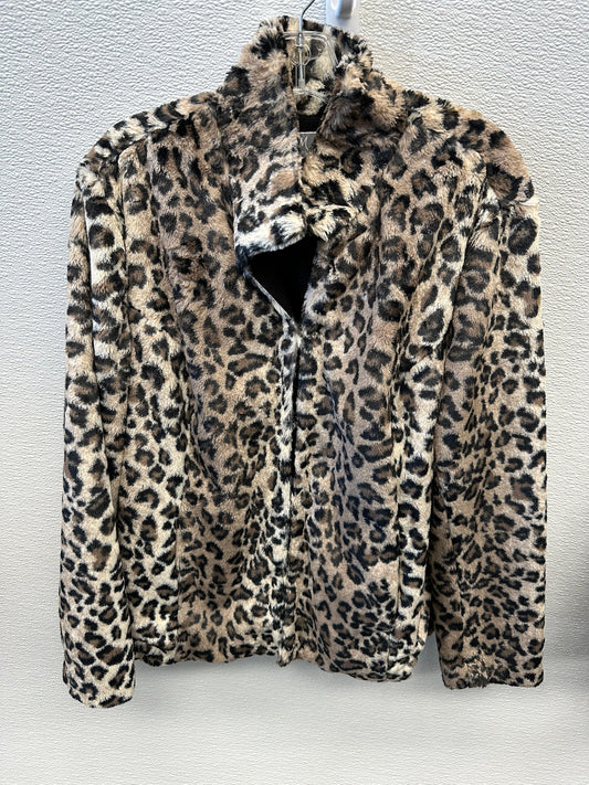 Jacket Faux Fur & Sherpa By Jm Collections  Size: Xl