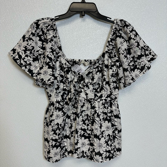 Top Short Sleeve Basic By Loft O  Size: Xs