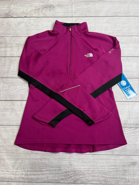 Athletic 1/2 Zip  Designer By North Face  Size: S