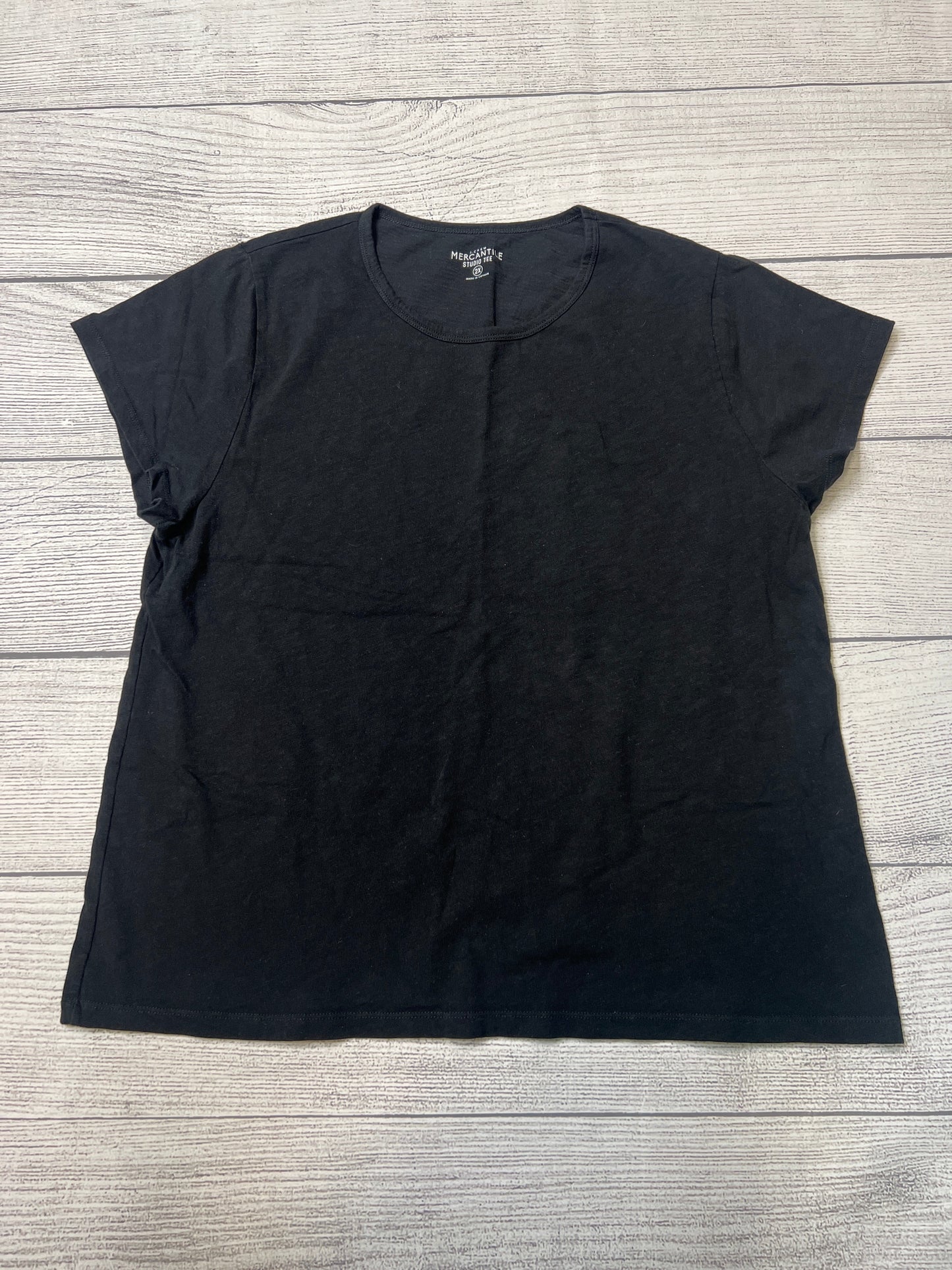 Top Short Sleeve Basic By J Crew  Size: 2x