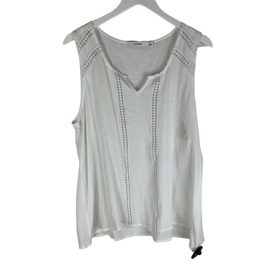 Top Sleeveless Basic By Justfab  Size: L
