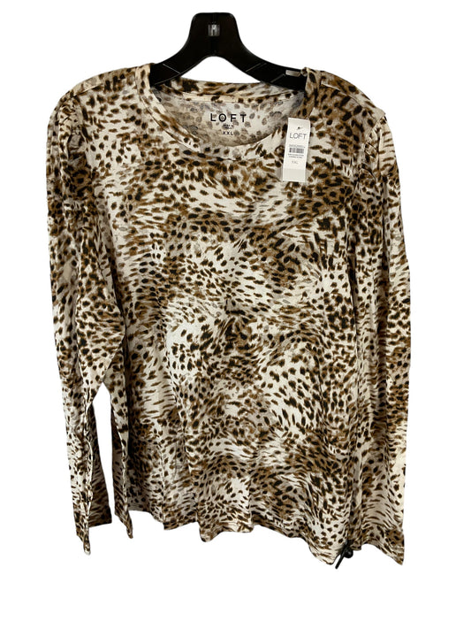 Top Long Sleeve By Loft  Size: Xxl