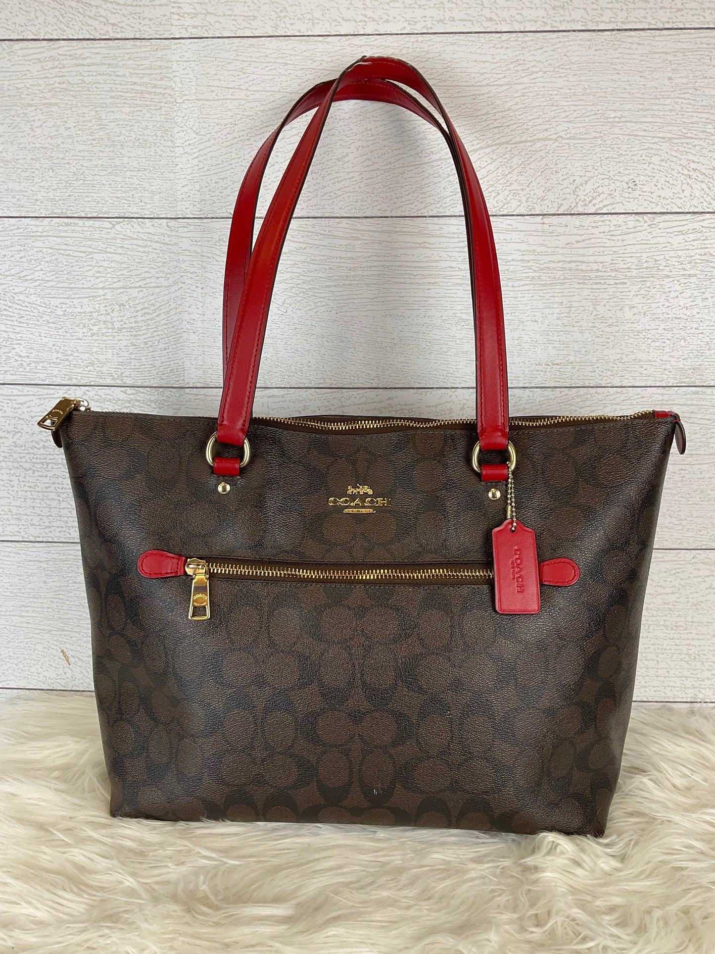 Handbag Designer By Coach  Size: Large