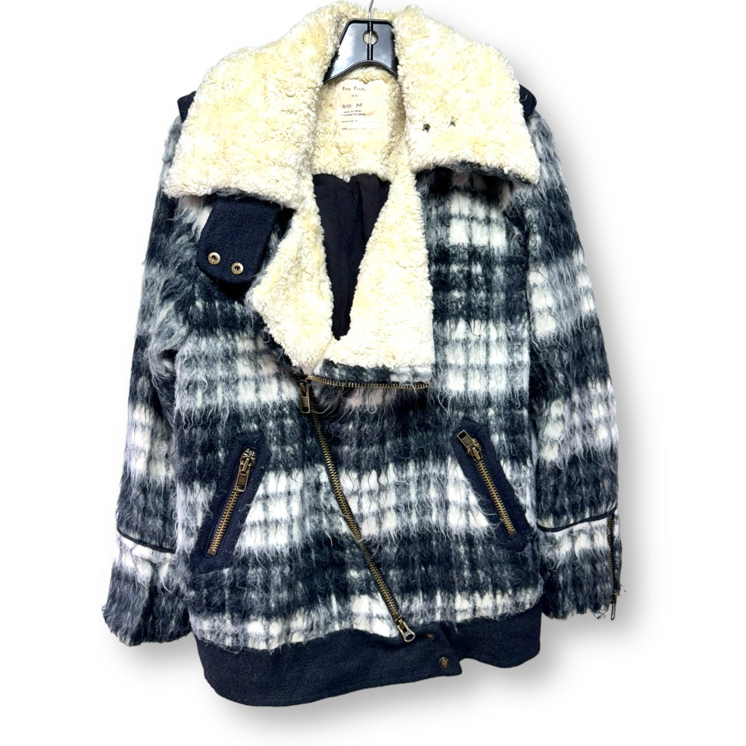 Jacket Faux Fur & Sherpa By Free People  Size: M