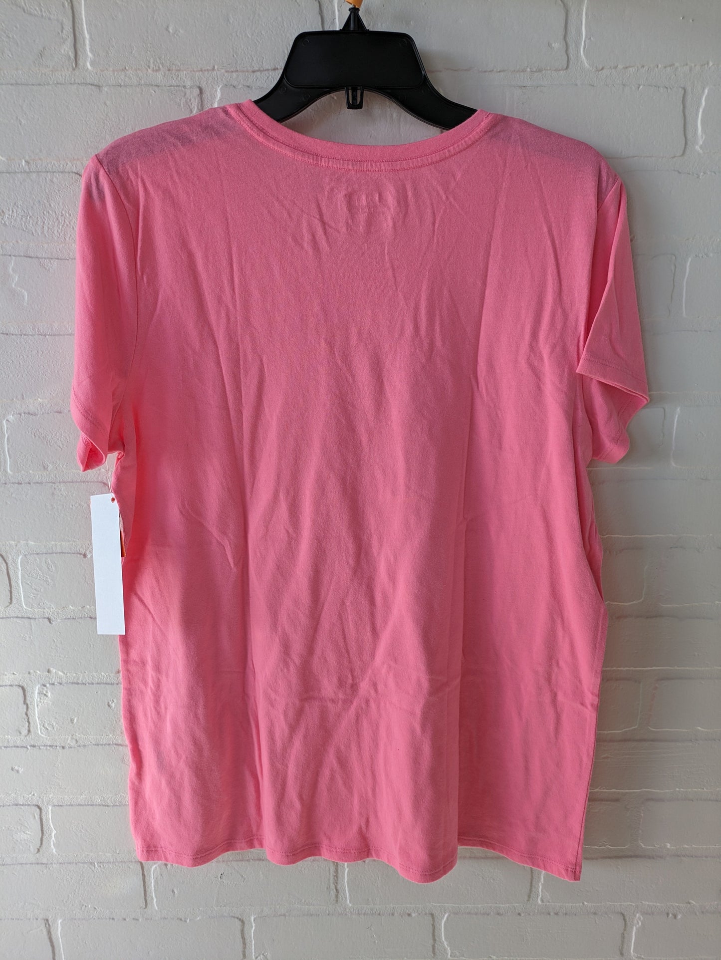 Top Short Sleeve Basic By Pink  Size: Xl