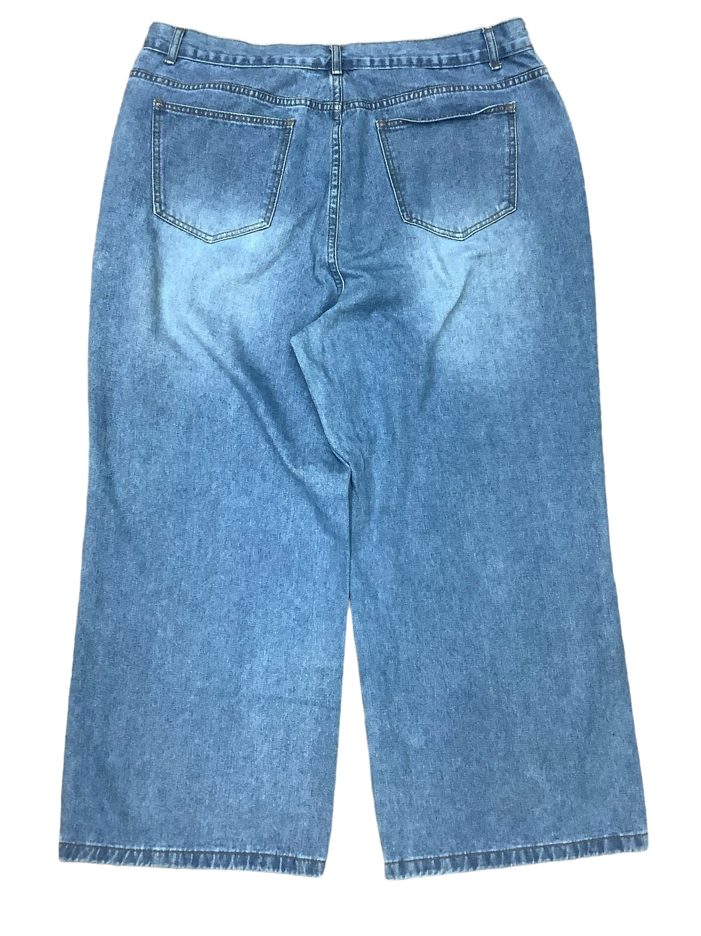 Jeans Wide Leg By Shein  Size: 3x