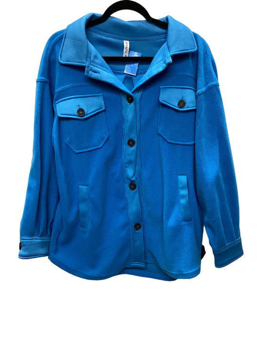 Jacket Shirt By Zenana Outfitters  Size: M