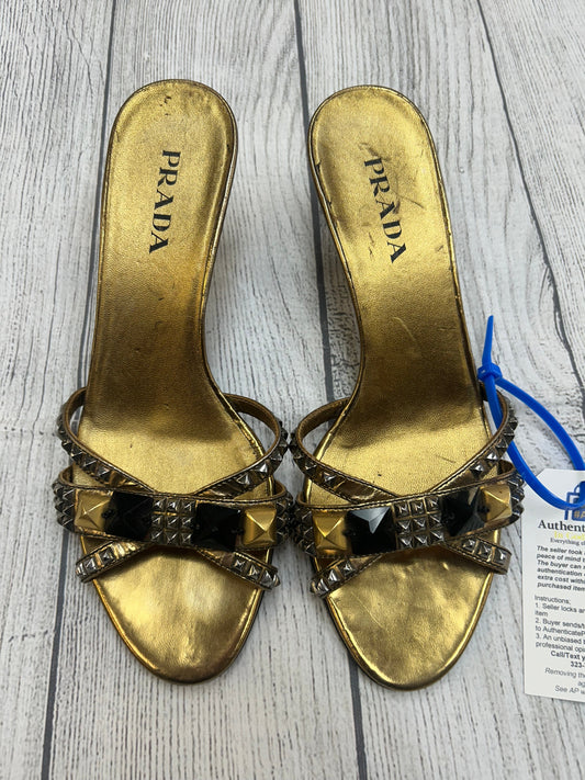 Shoes Heels Stiletto By Prada  Size: 7