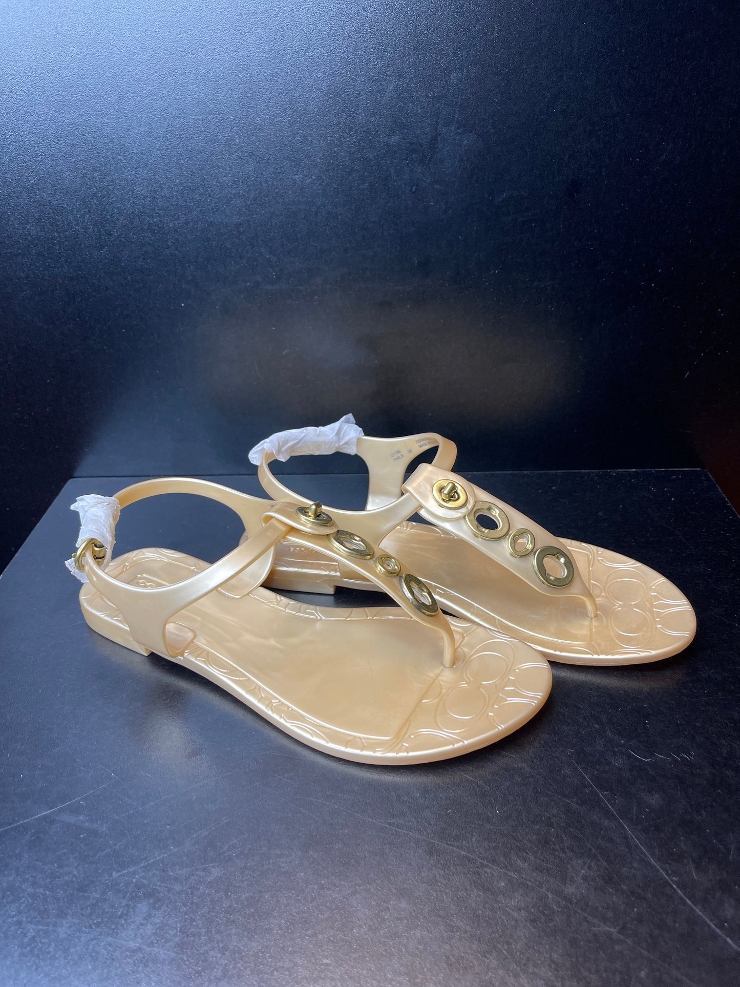 Sandals Flip Flops By Coach  Size: 5