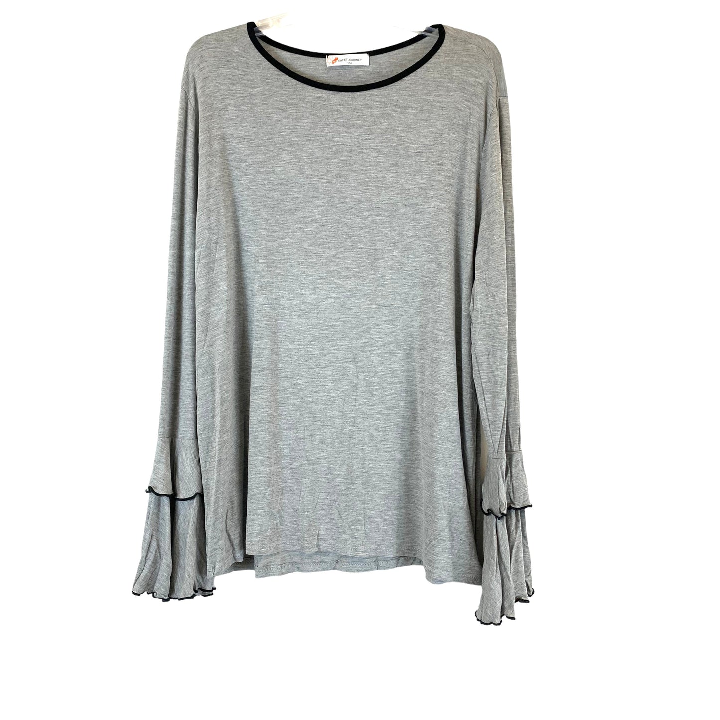 Top Long Sleeve By Sweet Journey  Size: Xl