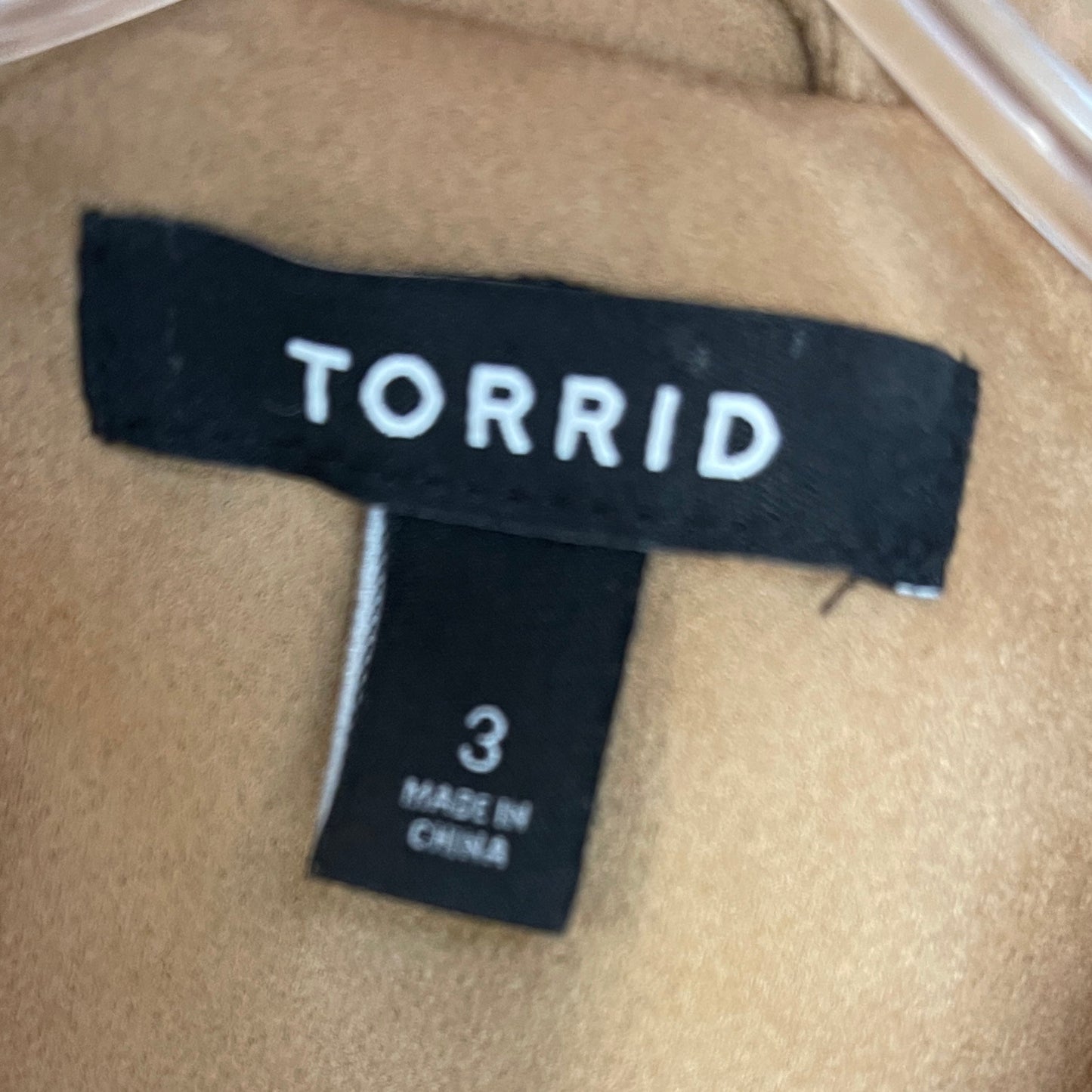 Jacket Leather By Torrid  Size: 3