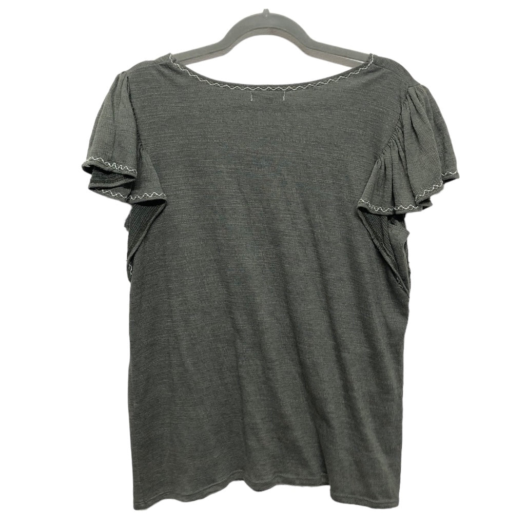 Top Short Sleeve Basic By Max Studio  Size: M