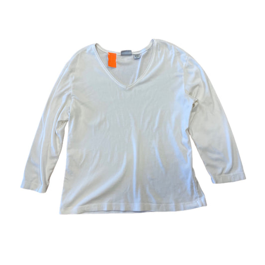 Top Long Sleeve Basic By Chicos  Size: 1 (Size: 8)