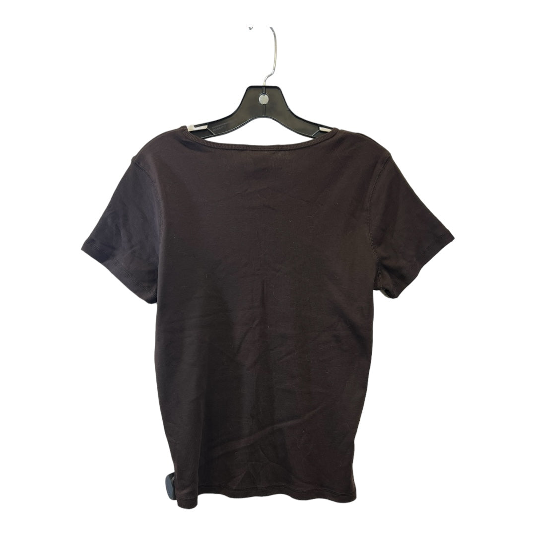 Top Short Sleeve Basic By Christopher And Banks  Size: Xl