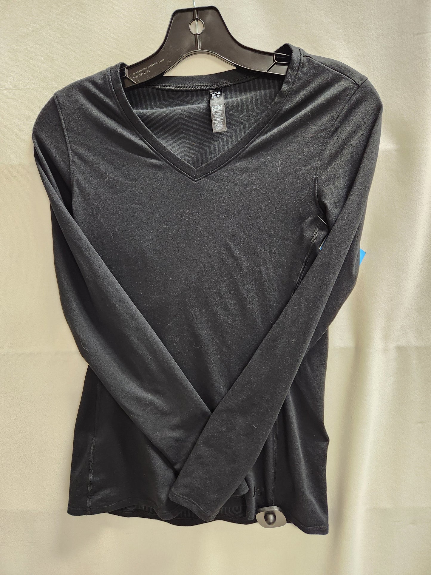 Athletic Top Long Sleeve Collar By Under Armour  Size: S