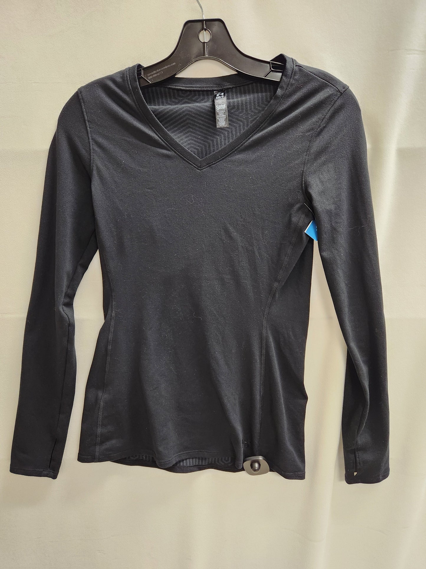 Athletic Top Long Sleeve Collar By Under Armour  Size: S