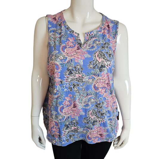 Top Sleeveless By Talbots  Size: 3x