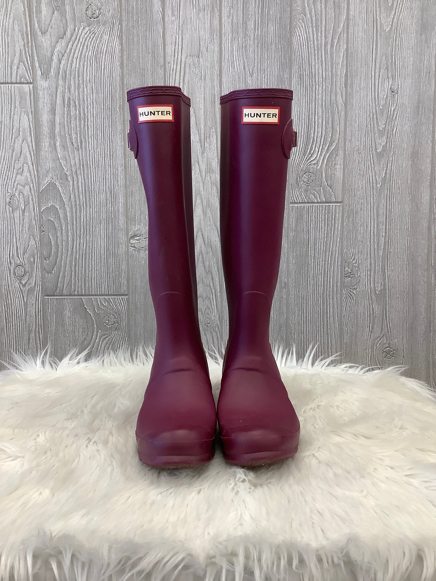 Boots Rain By Hunter  Size: 9