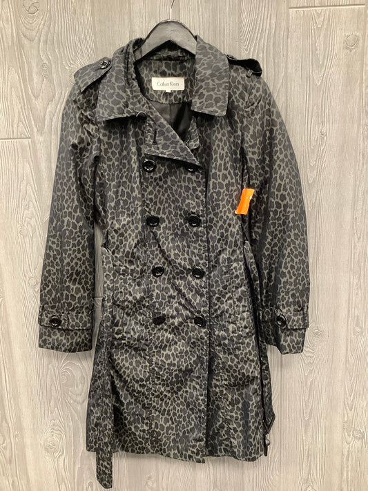 Coat Trenchcoat By Calvin Klein  Size: Xs