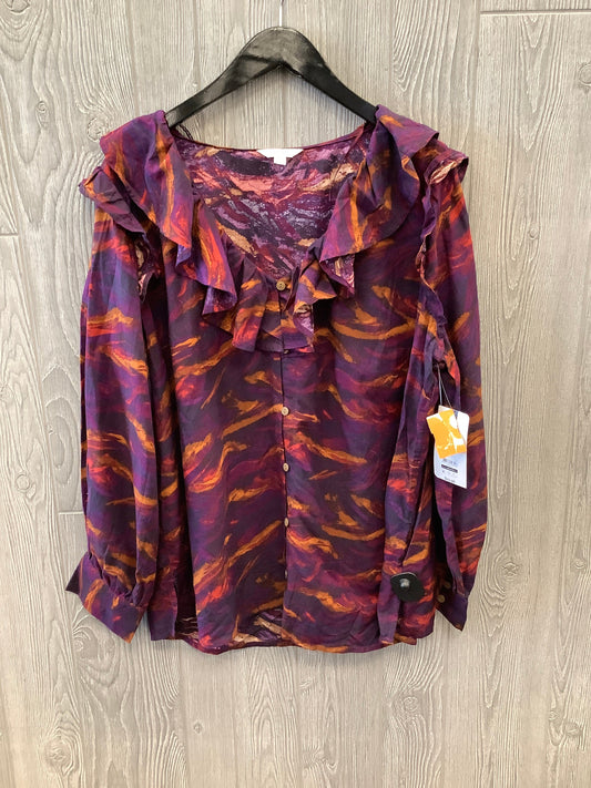 Blouse Long Sleeve By Terra & Sky  Size: 1x