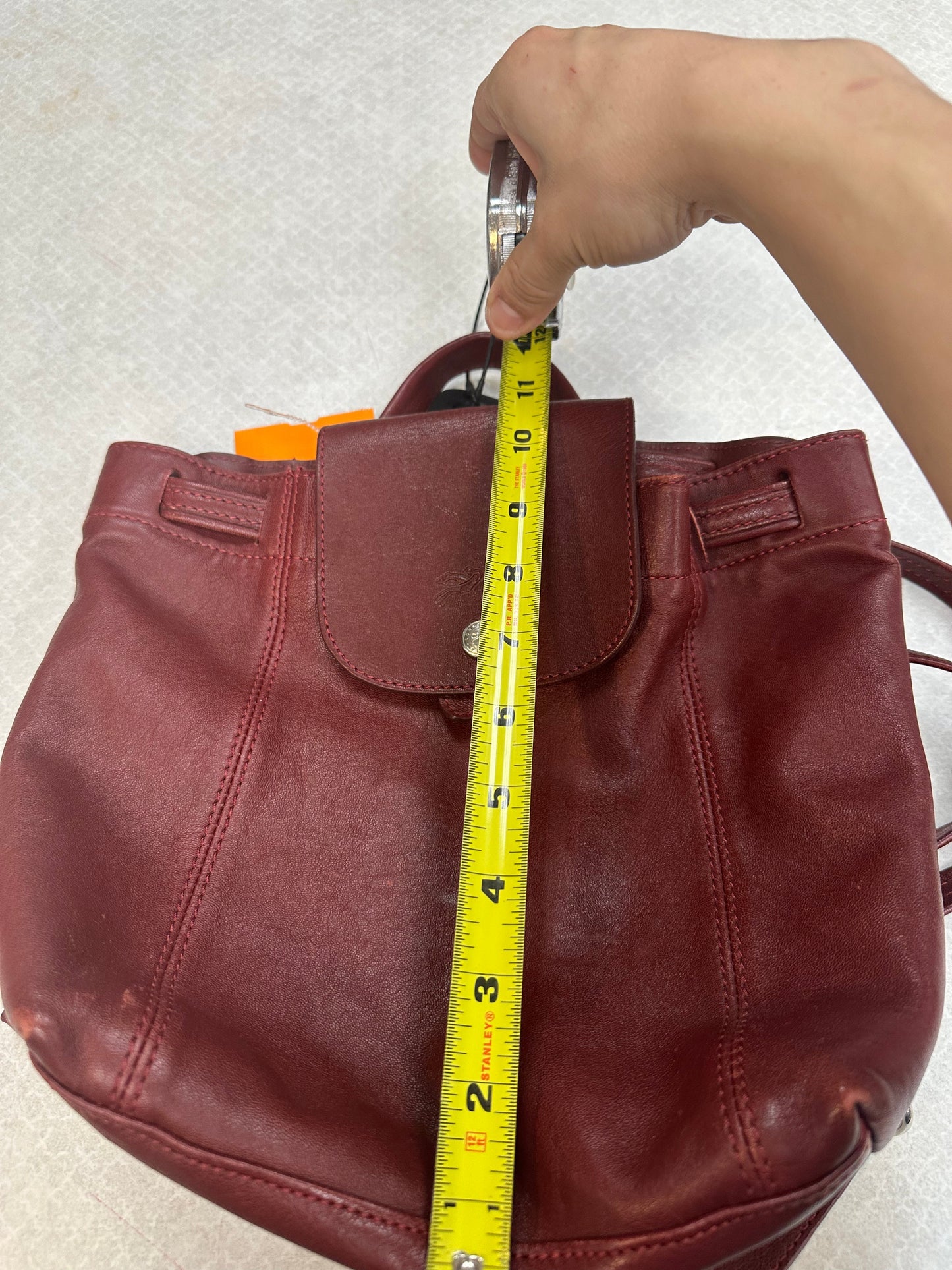 Backpack Leather By Longchamp  Size: Small